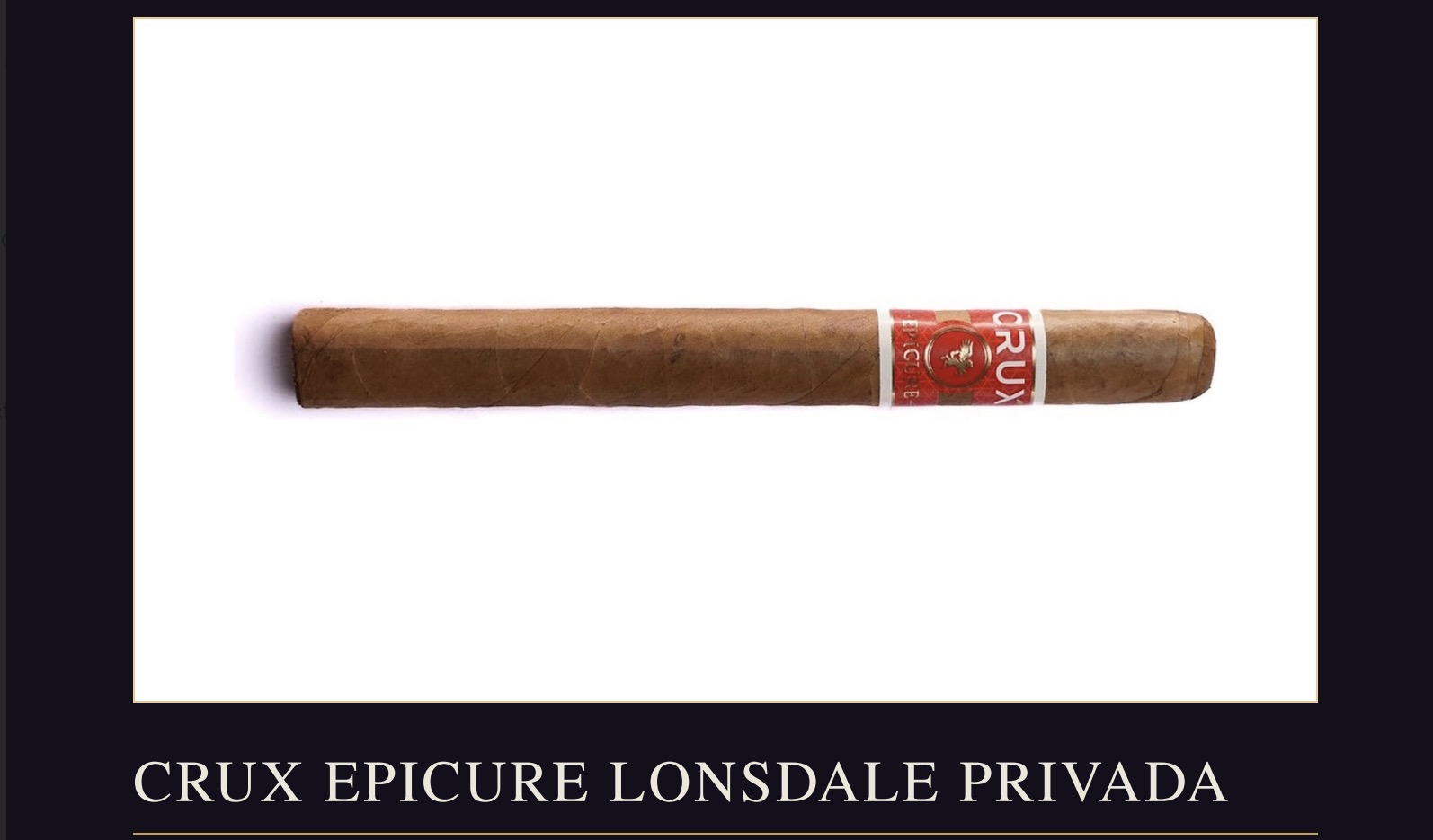 Crux Epicure Lonsdale Aged 5+ Years
